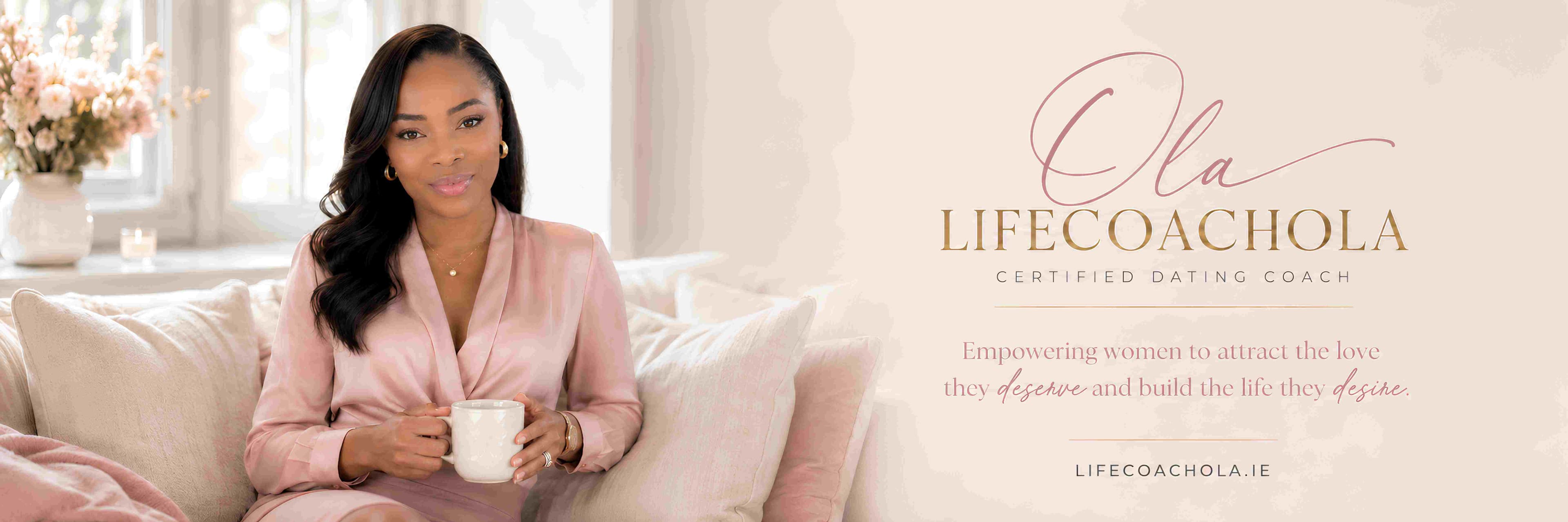 Ola Laing, Certified Dating Coach and founder of LifeCoachOla.